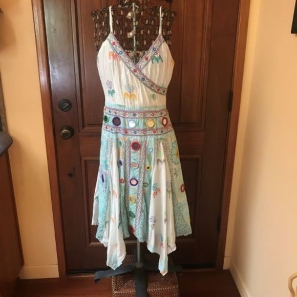 Rene Dehey Summer Dress Size Small - Picture 1 of 6